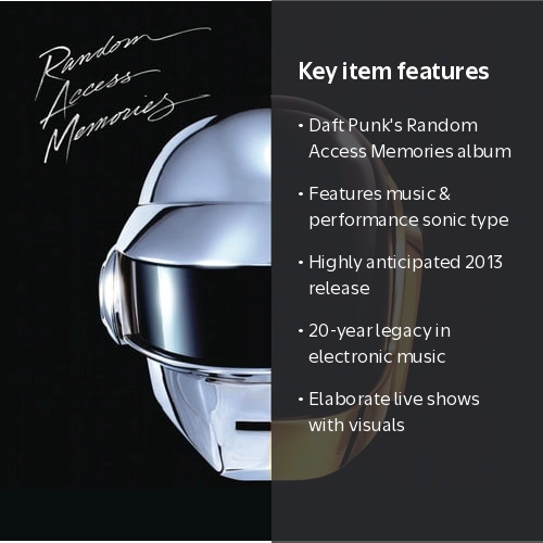 Daft Punk - Random Access Memories - Music & Performance - CD