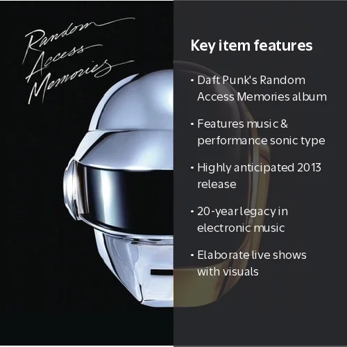 Daft Punk - Random Access Memories - Music & Performance - CD