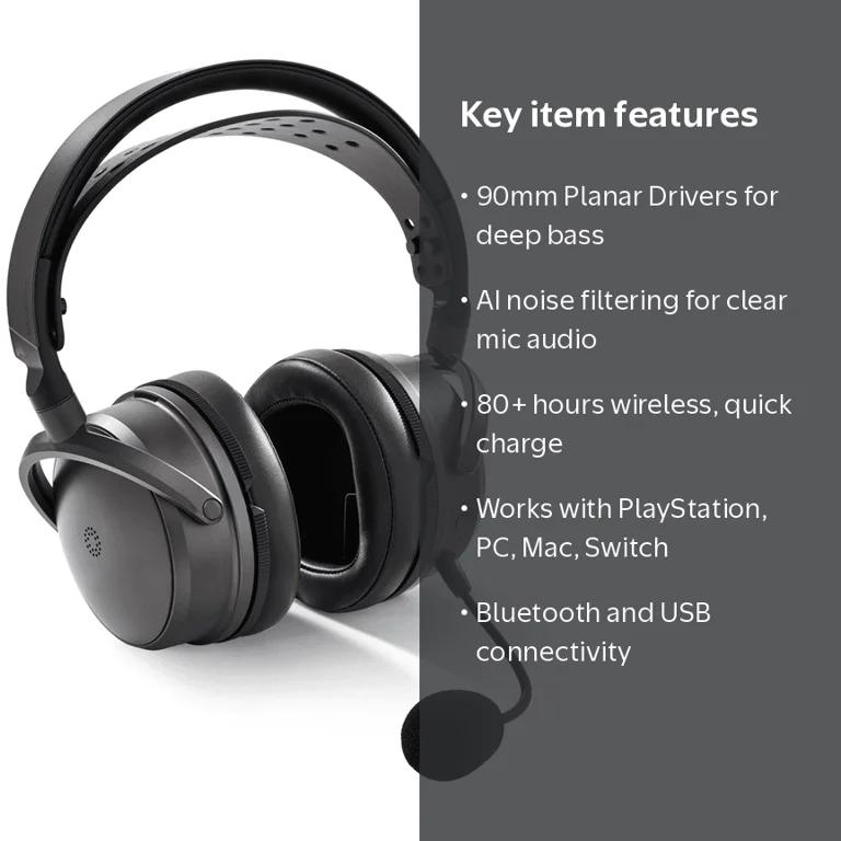 Audeze Maxwell 2 Wireless Gaming Headset compatible with