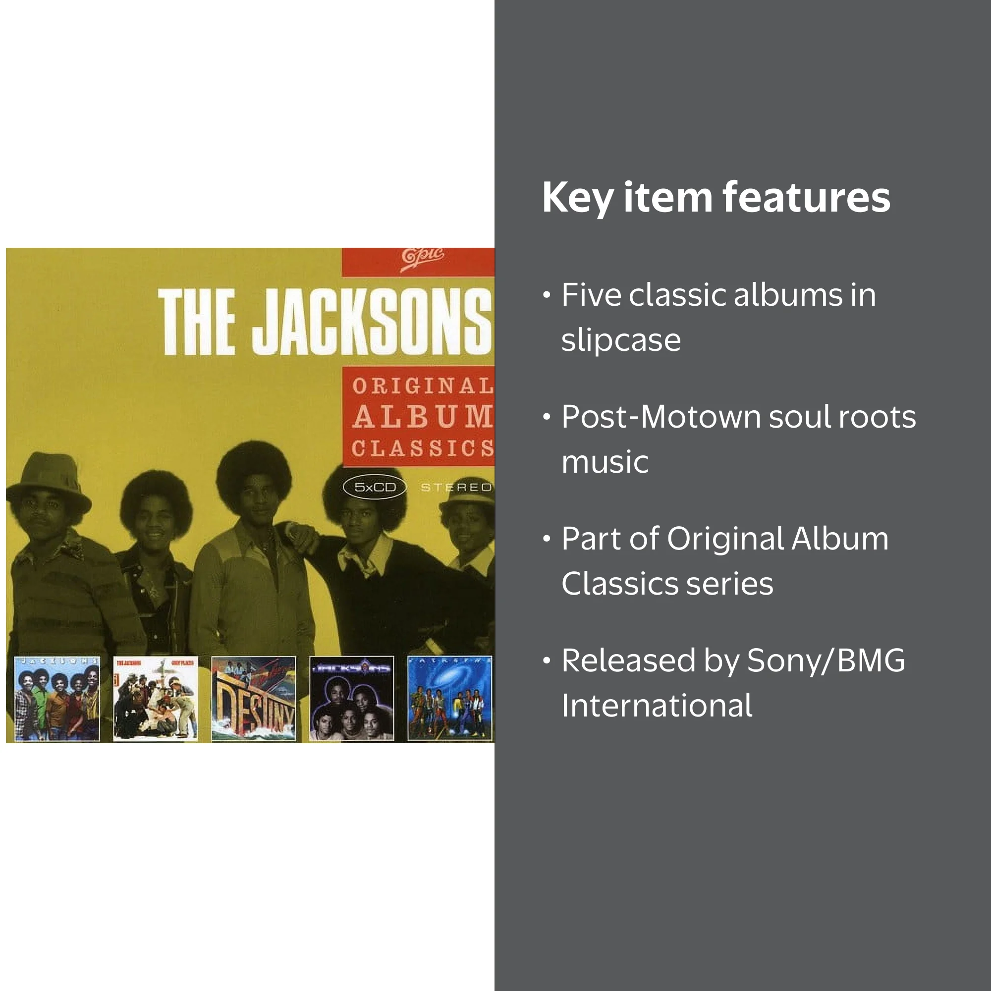 The Jackson 5 - Original Album Classics - Music & Performance - CD