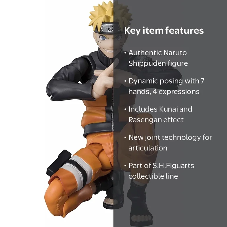 Tamashii Nations Naruto Shippuden Naruto Uzumaki The Jinchuriki