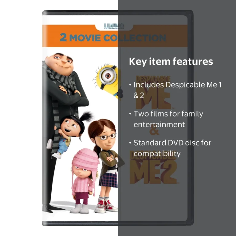 Despicable Me 2: Minions 2-Movie Collection Set, Kids & Family