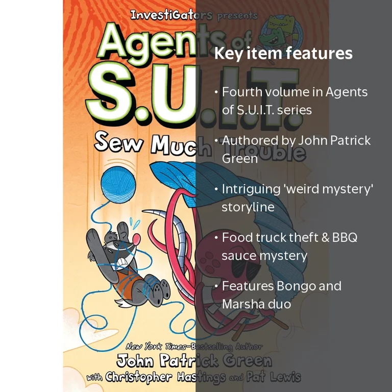 Investigators: Agents of S. U. I. T. : Sew Much Trouble (Hardcover