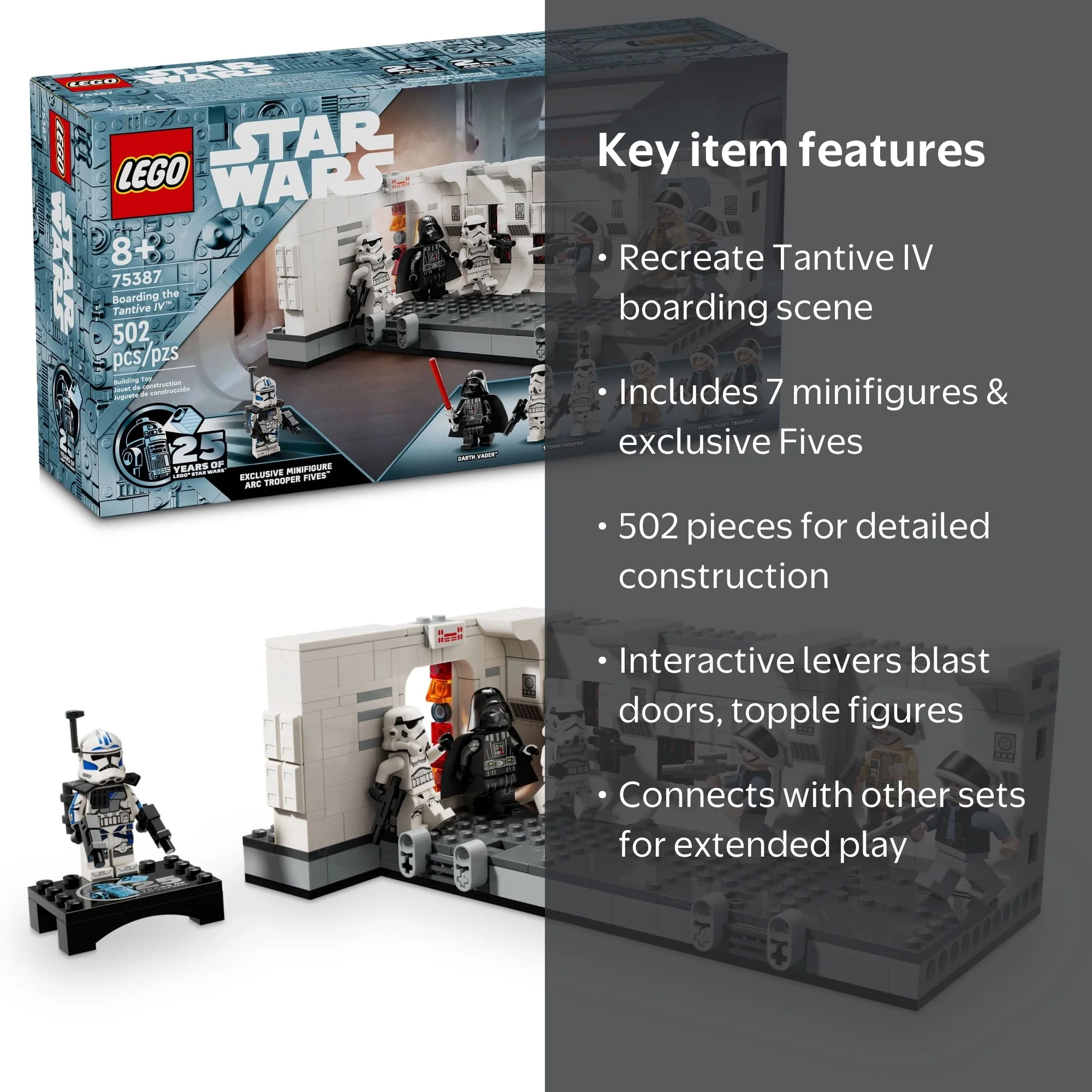 LEGO, Star Wars Set, 75387, Collectible 25th Anniversary Clone