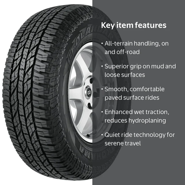 Yokohama, All Terrain Light Truck Tire, 225/70R16, Black - Walmart.com Yokohama, All Terrain Light Truck Tire, 225/70R16, Black - Walmart.com