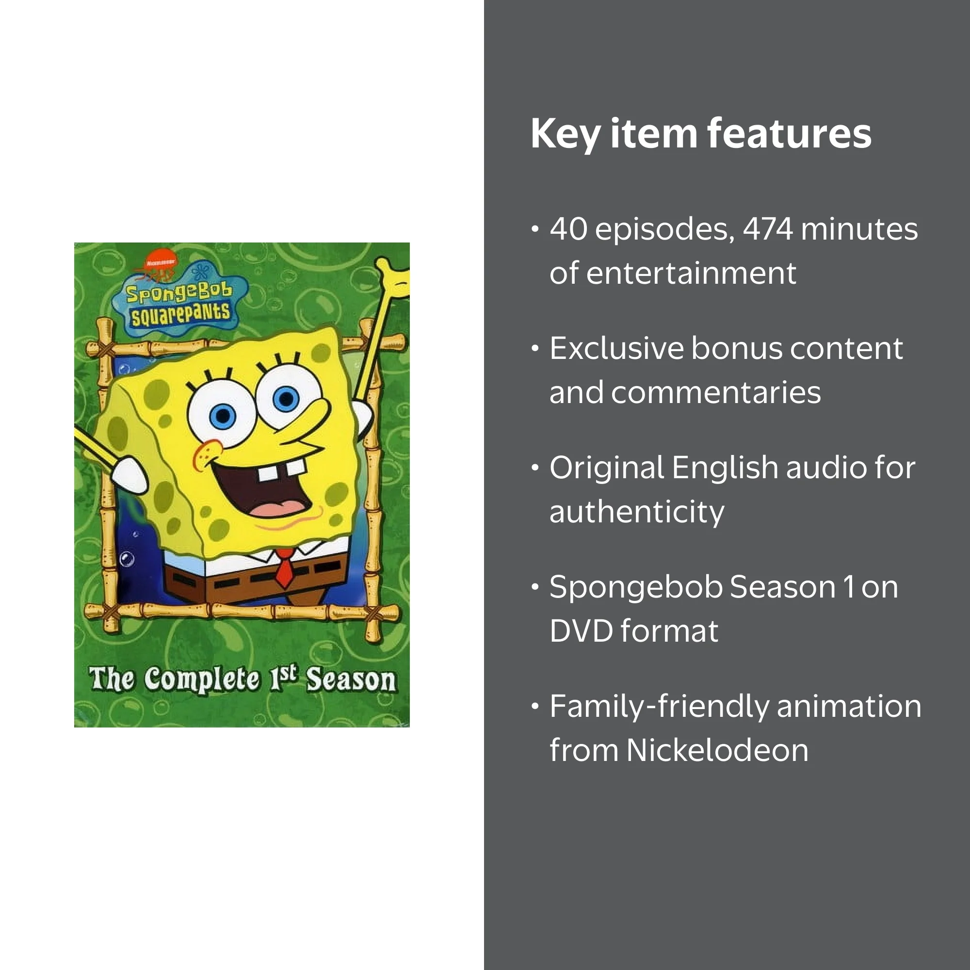 Spongebob Squarepants: The Complete First Season (DVD