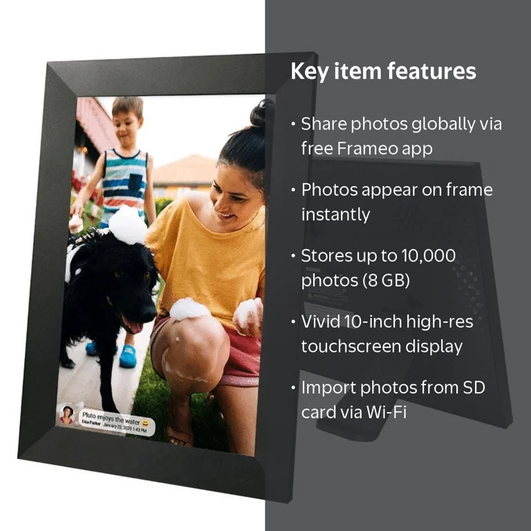 INFINITE 『I.D.E.A』　フォトブック　DVD付き　帯付き Sylvania 10-Inch Wi-Fi Digital Picture Frame with Photo App & SD