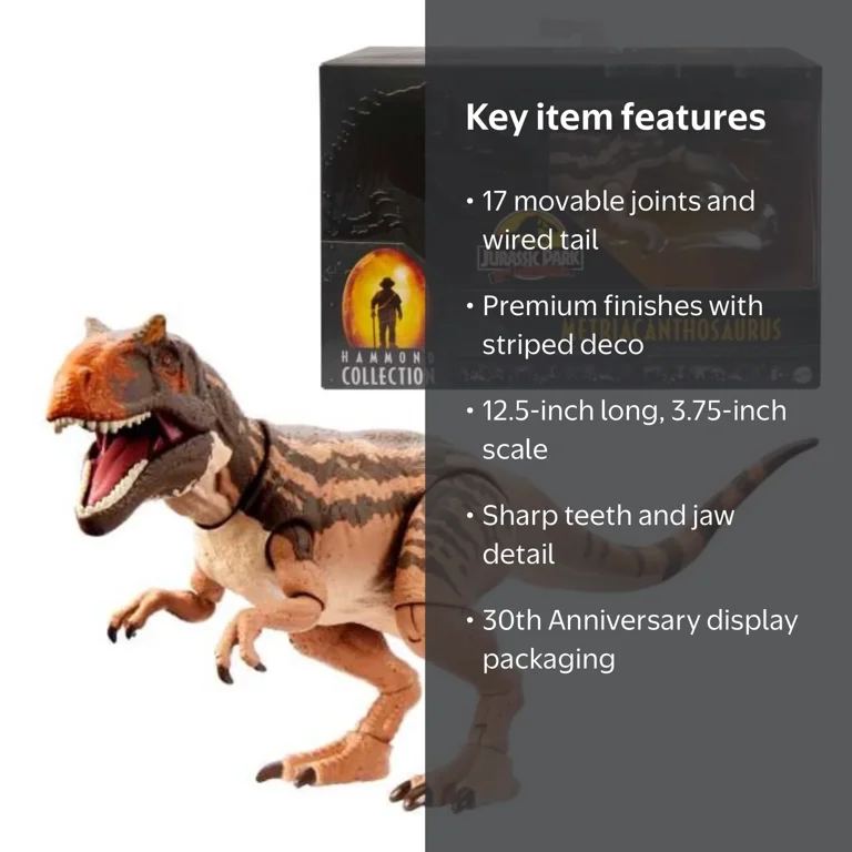 Jurassic World Hammond Collection Dino Action Toy