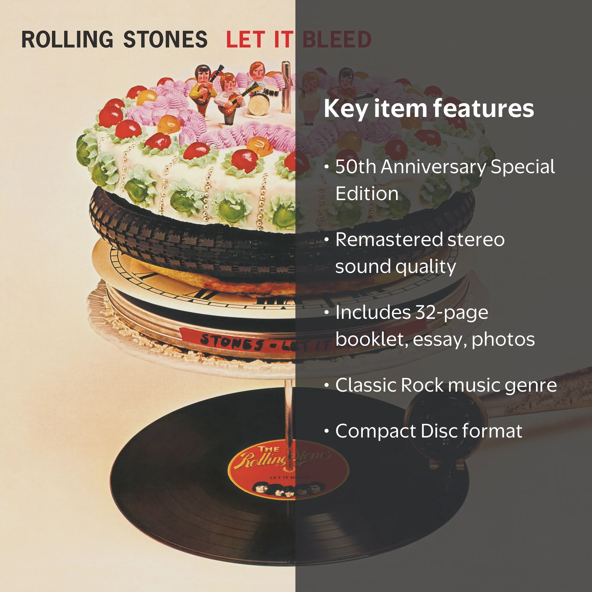 The Rolling Stones - Let It Bleed 50th Anniversary Edition - CD