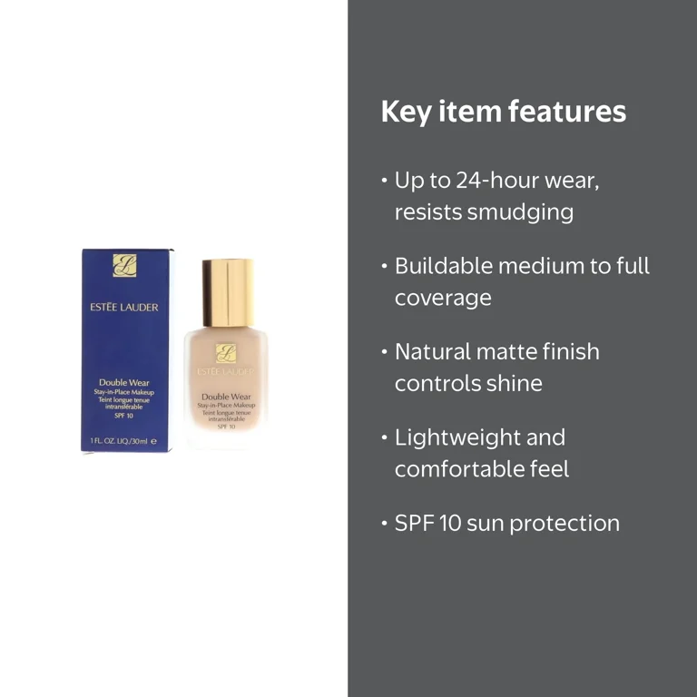 Estee Lauder Matte Finish Double Wear Stay-in-Place 24H Oil