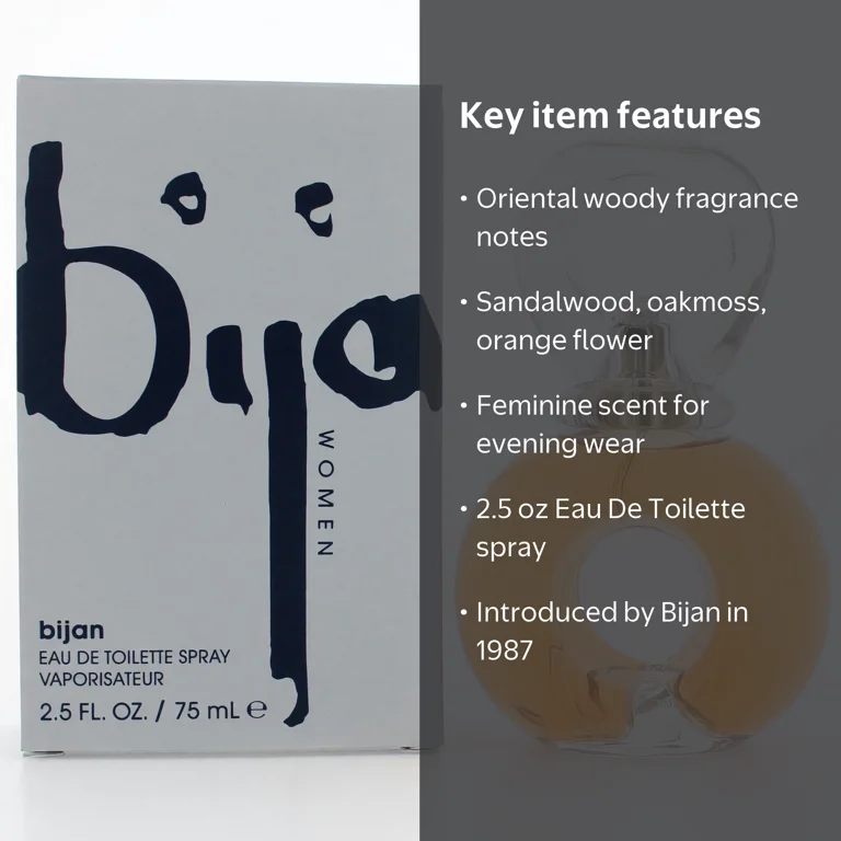 Bijan BIJAN Eau De Toilette Spray for Women 2.5 oz - Walmart.com