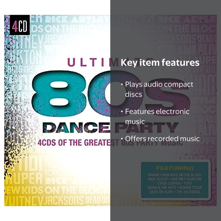 Sony - Various Artists: Ultimate 80s Dance Party Electronica CD