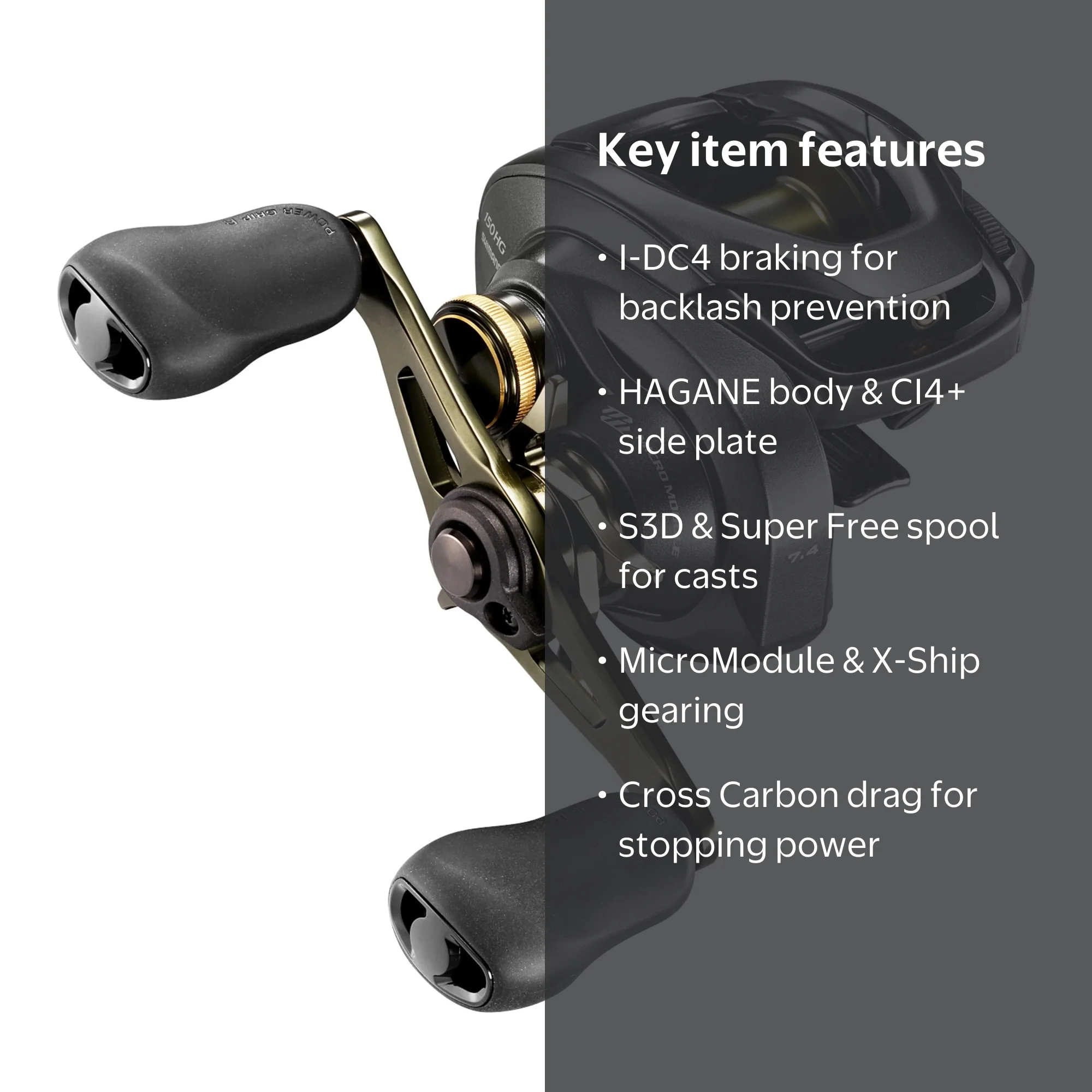 Shimano Fishing CURADO DC 151XG Low Profile Reels [CUDC151XG