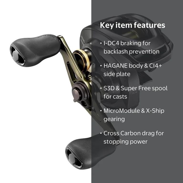 Shimano Fishing CURADO DC 151XG Low Profile Reels [CUDC151XG