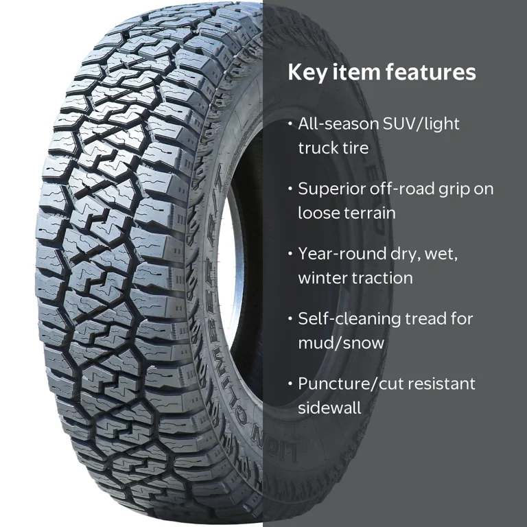Leao Lion Climber R/T 35X12.50R20 125Q F 12 Ply Rugged Terrain All