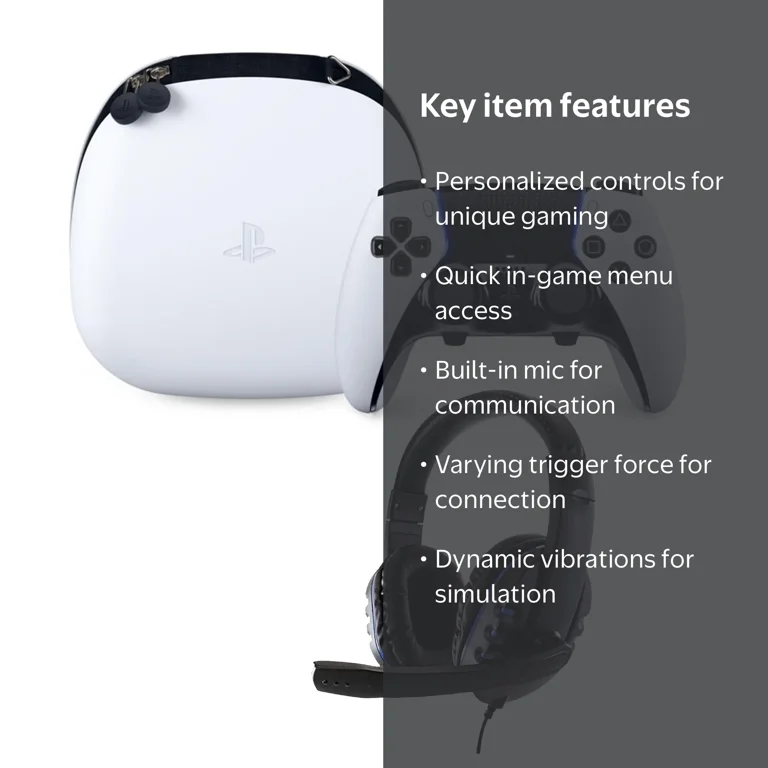 DualSense Edge Controller with Universal Headset - Walmart.com
