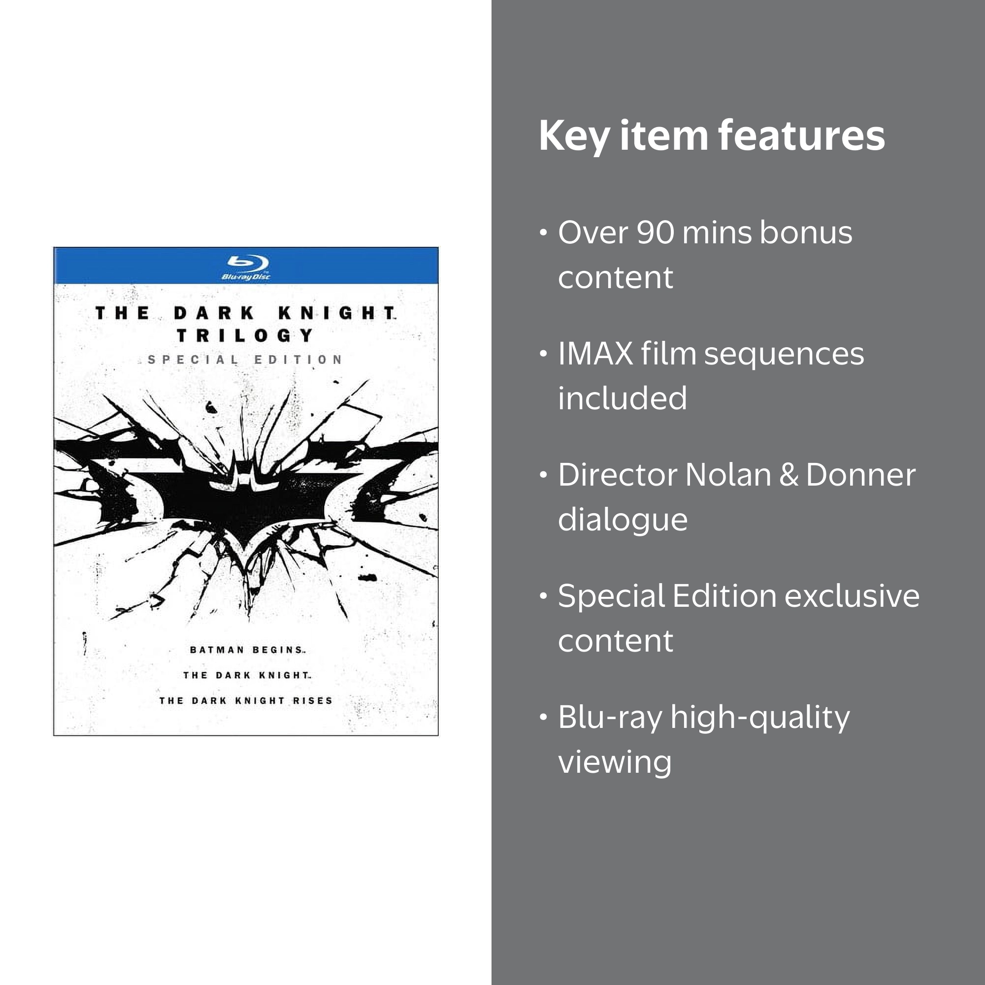 The Dark Knight Trilogy (Special Edition) (Blu-ray) - Director's
