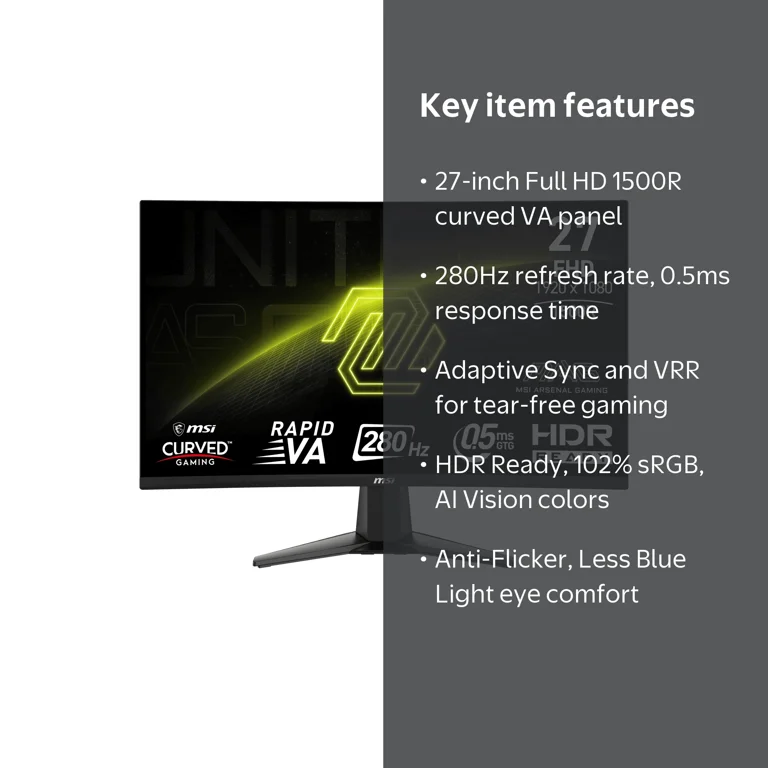 MSI MAG 276CXF 27