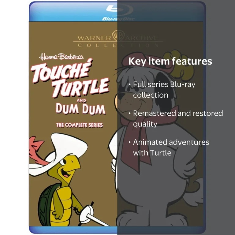 Warner Bros, Touch√© Turtle and Dum Dum: The Complete Series, Blu