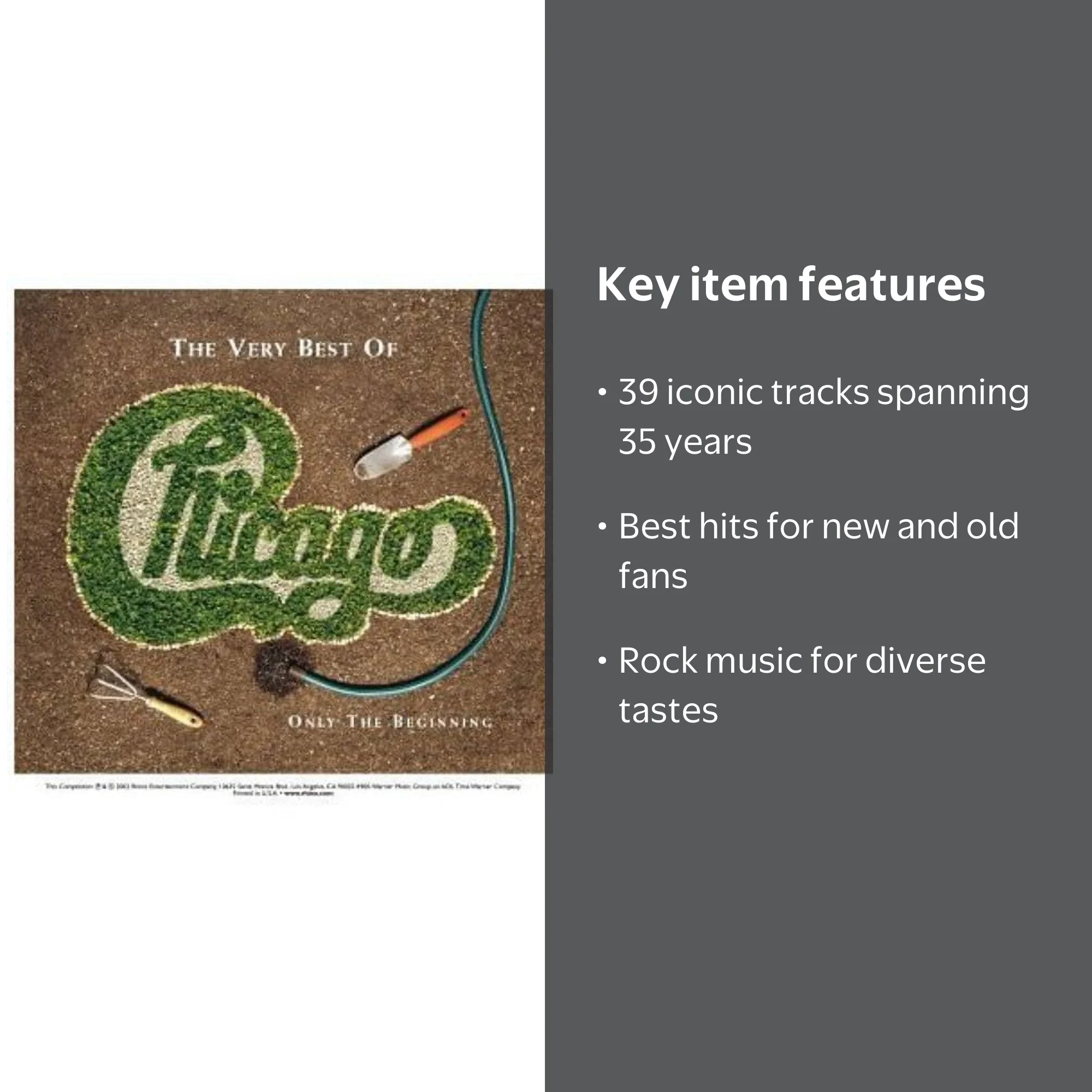 Chicago - Classic Rock Greatest Hits: The Very Best Of - Only The