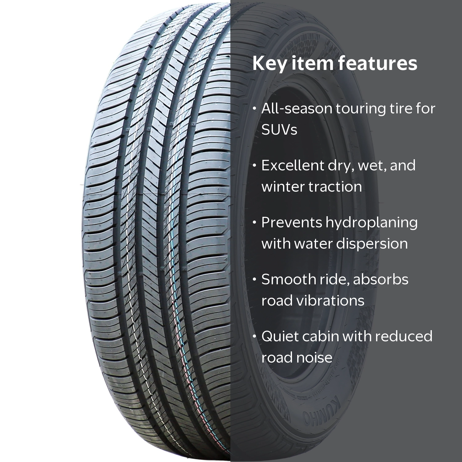 Kumho Crugen HP71 275/50R20 113V Standard Load All-Season Sport