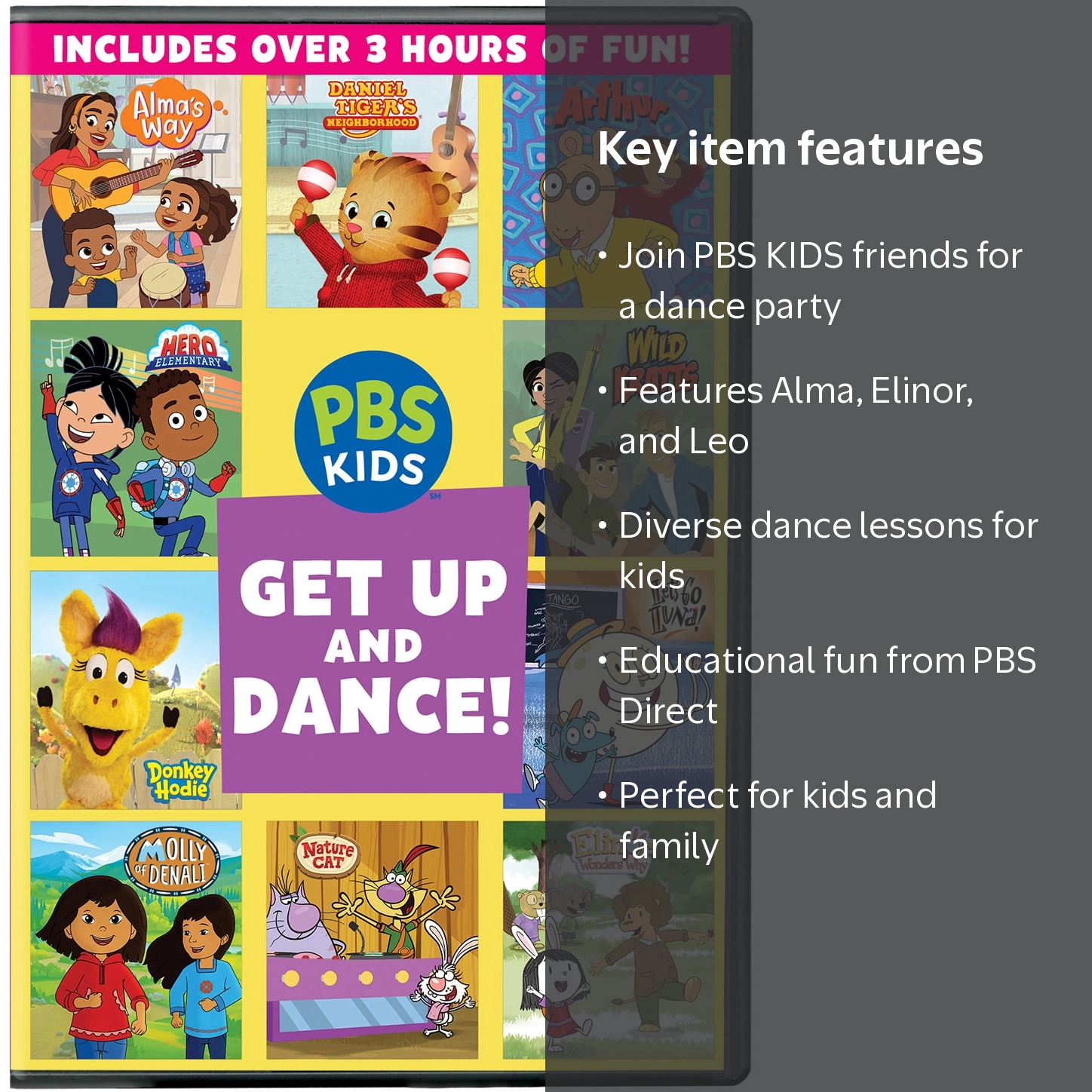 PBS, Kids & Family DVD, Get Up And Dance, Kids Dance Party