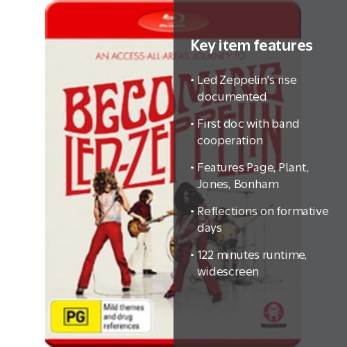 Madman, Becoming Led Zeppelin Blu-ray, Documentary, band origins
