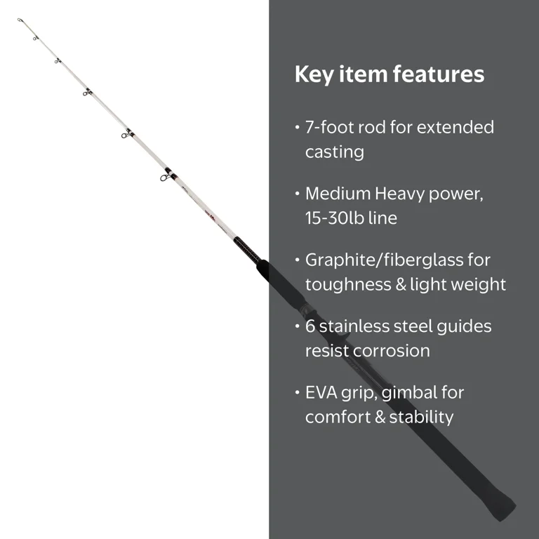 8 ft ugly stik catfish rod specs Carbon Spinning The one Ugly Stik Catfish Special Spinning
