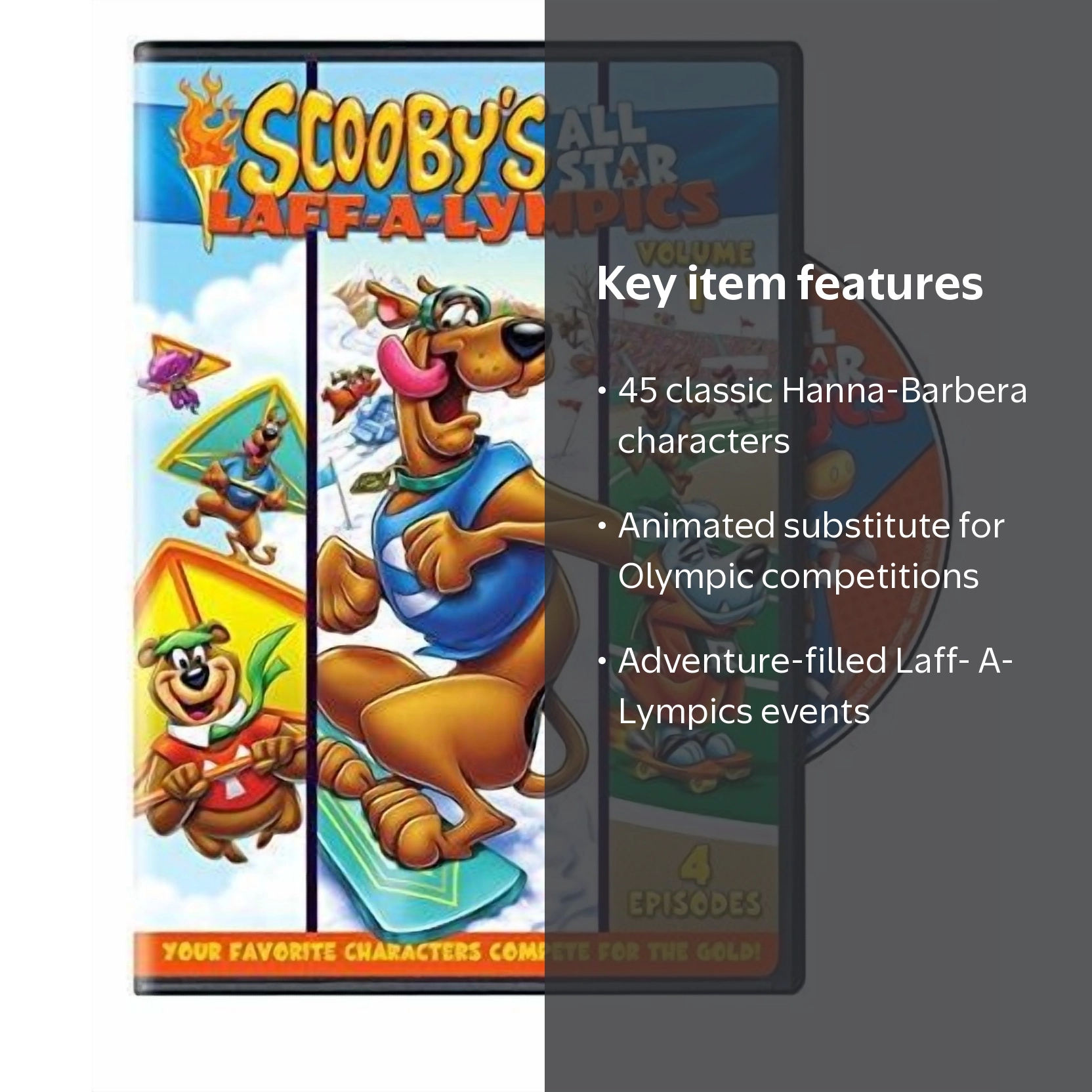 Scooby's All Star Laff-A-Lympics: Volume 1, DVD - Walmart.com