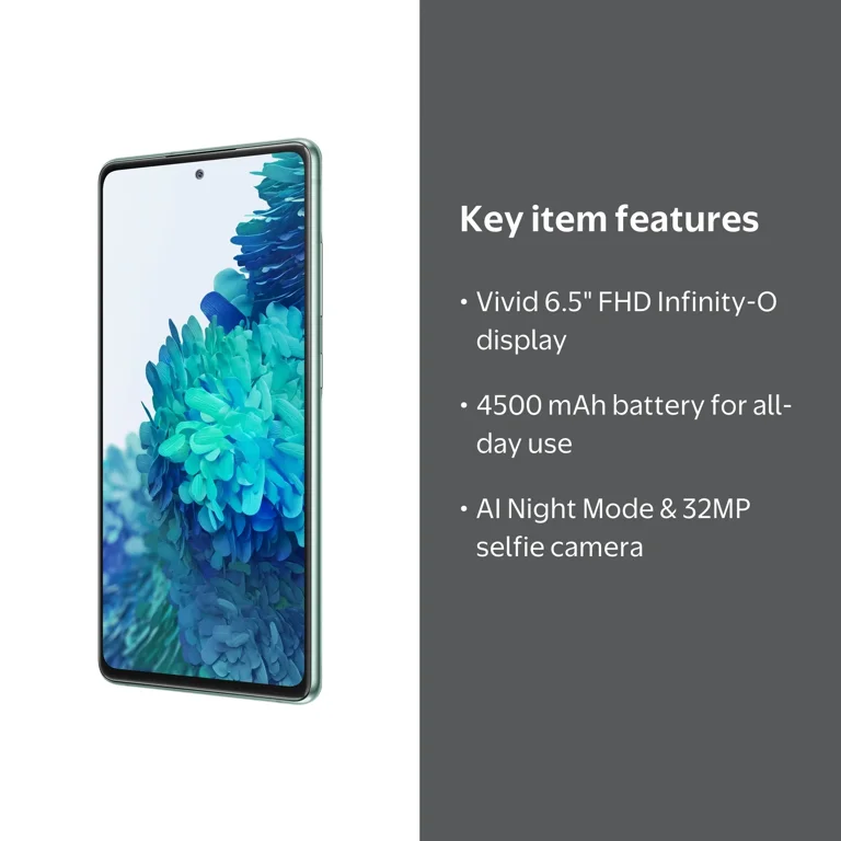 Samsung Galaxy S20 FE 5G UW - 5G smartphone - dual-SIM - RAM 6 GB