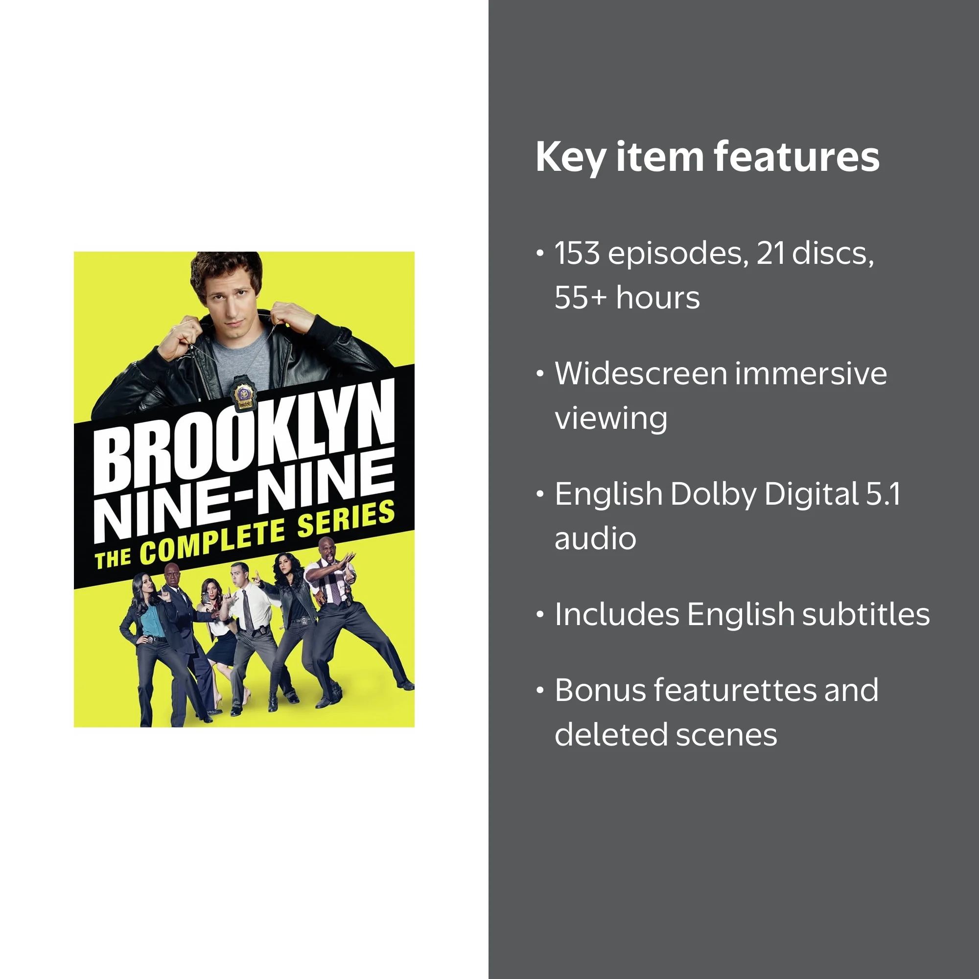 Brooklyn Nine-Nine: The Complete Series - Walmart.com