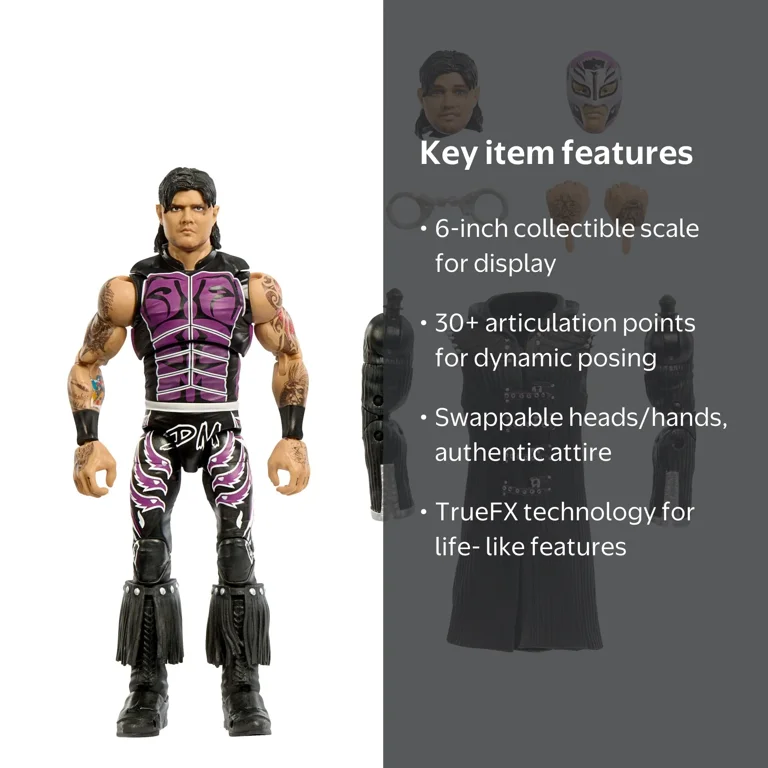 WWE Ultimate Edition Dominik Mysterio Action Figure & Accessories