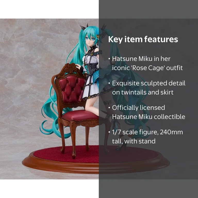 Hatsune Miku: Rose Cage Ver. - Walmart.com