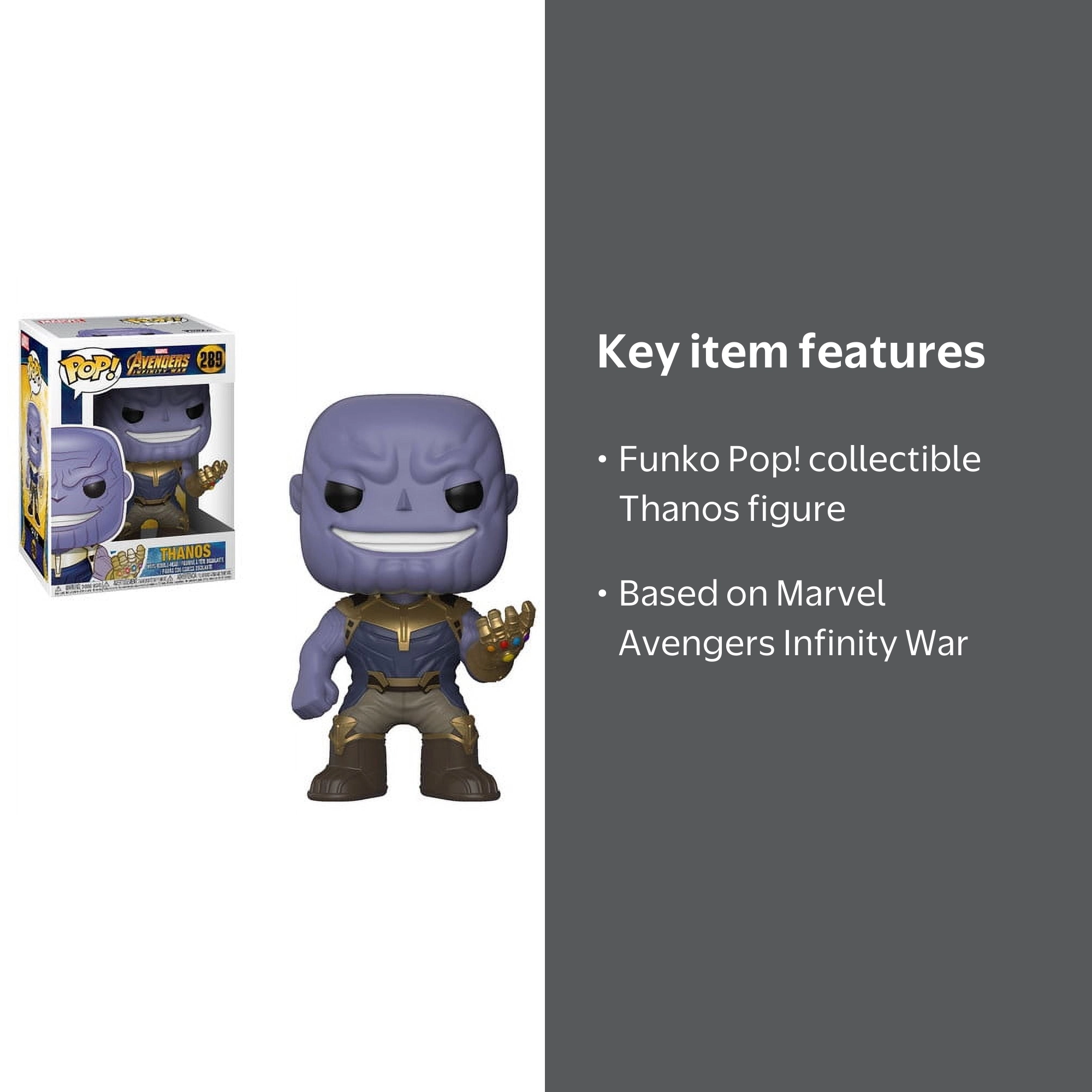 FUNKO POP! MARVEL: Avengers Infinity War - Thanos - Walmart.com