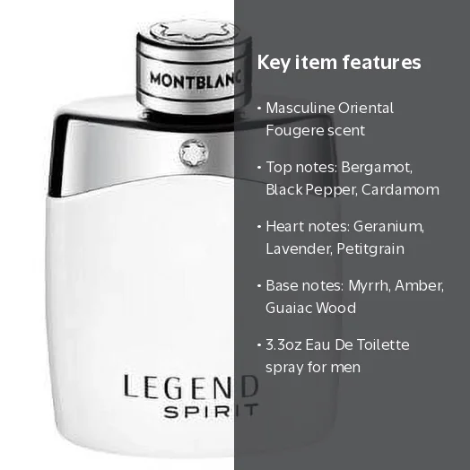 Montblanc, Eau De Toilette Spray, 3.3 Oz, Men, Liquid - Walmart.com