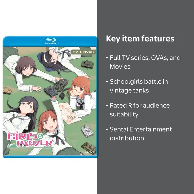 Girls Und Panzer TV Collection, Vintage Tanks, Movies & Series
