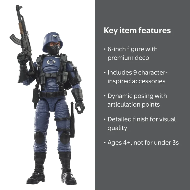 G.I. Joe Classified Series 6-Inch Cobra Officer Action Figure