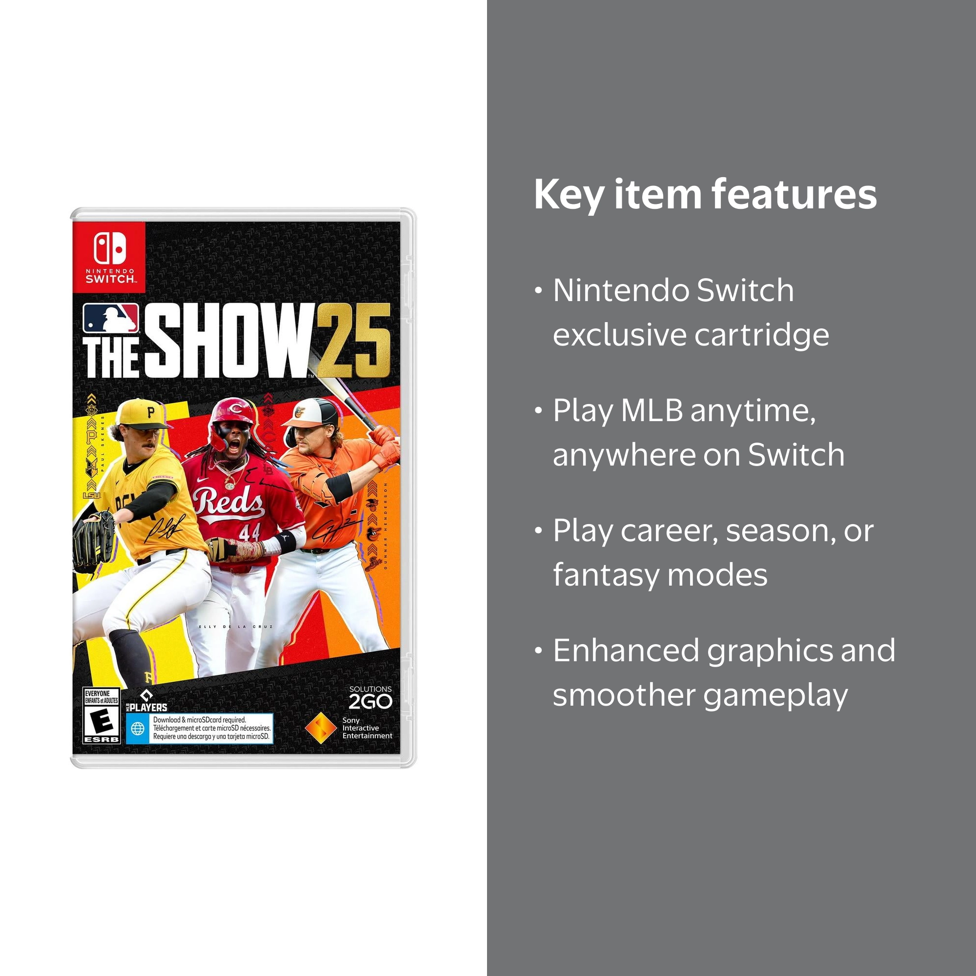 MLB® The Show™ 25 - Nintendo Switch - Walmart.com