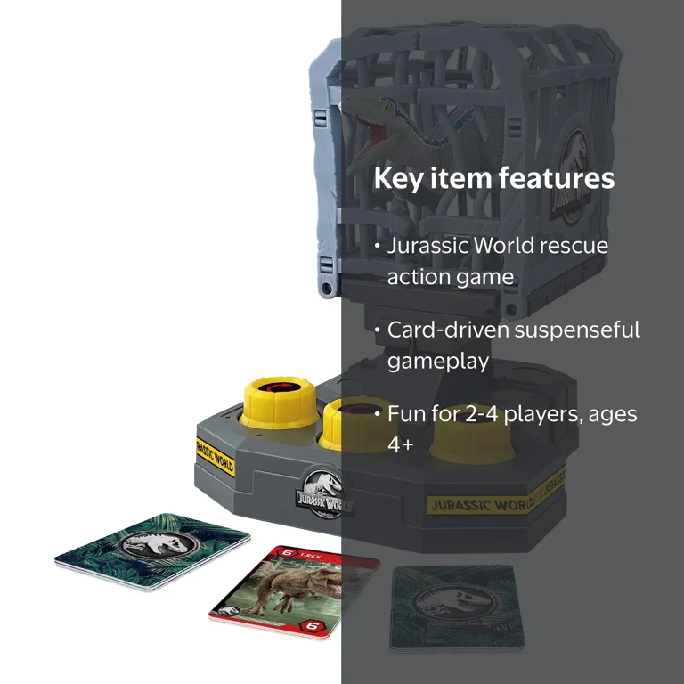 Epoch Games Jurassic World Cage Breaker, Tabletop Action Game
