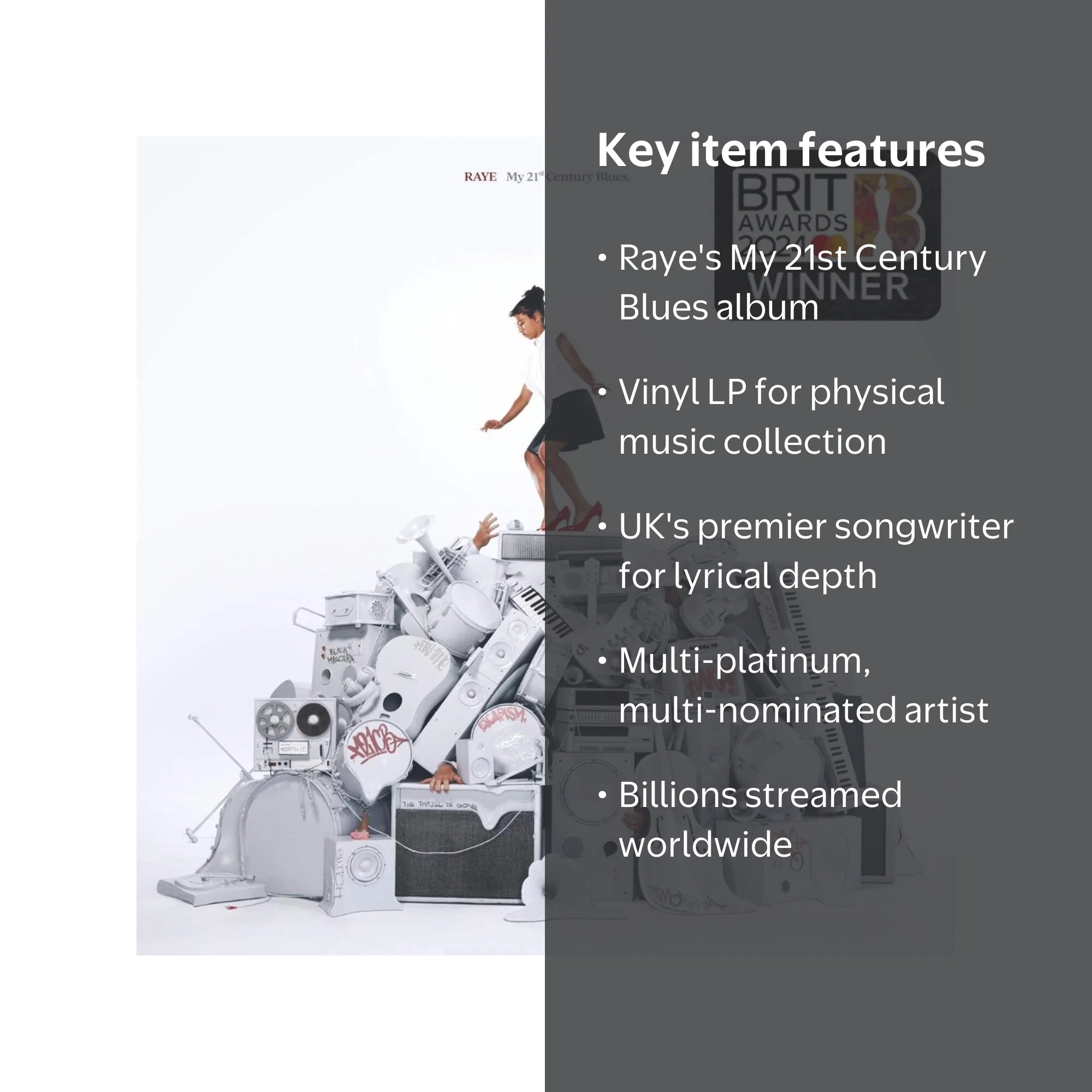 Rachel Keen - My 21st Century Blues - Vinyl LP, 4x BRIT Nominated