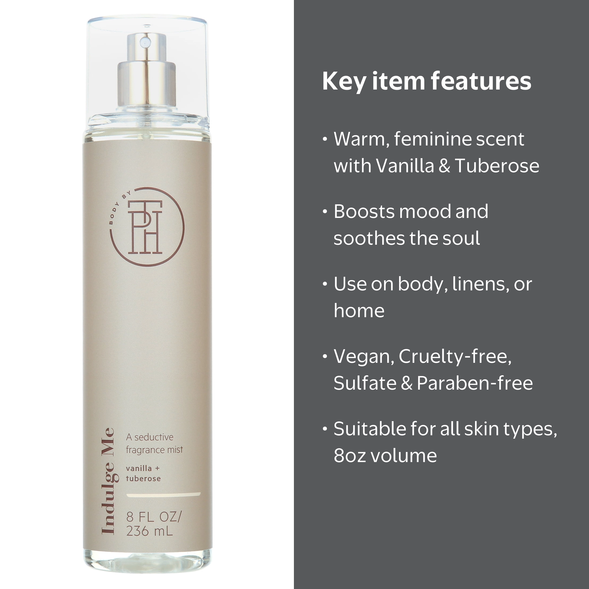 Body by TPH Indulge Me Seductive Fragrance Mist for Women