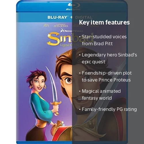 Sinbad: Legend of the Seven Seas - Walmart.com