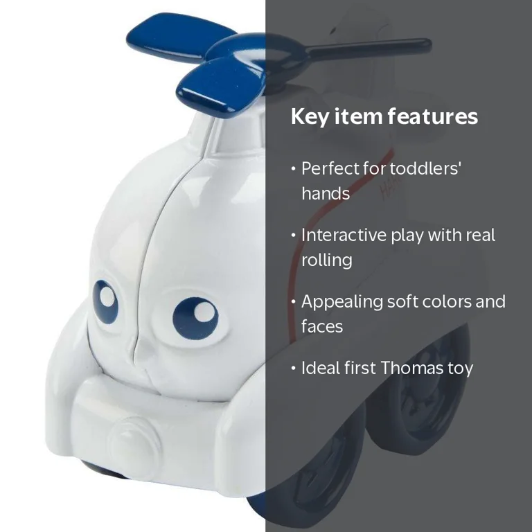 Fisher-Price My First Thomas & Friends Push Along Harold - Walmart.com