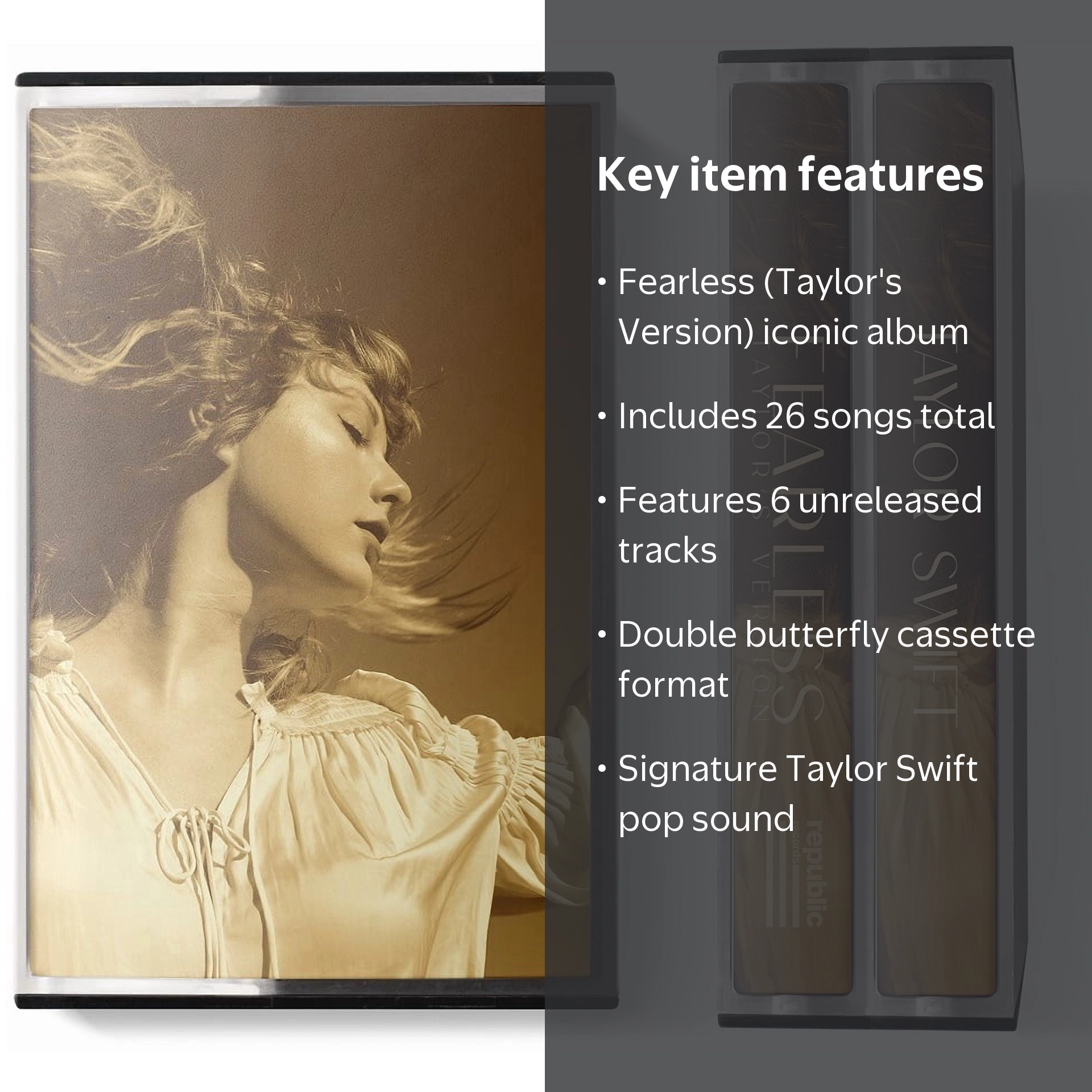 Taylor Swift - Fearless (Taylor's Version) - Double Cassette