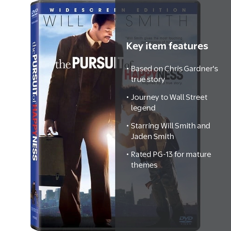 The Pursuit of Happyness (DVD Sony Pictures) - Walmart.com