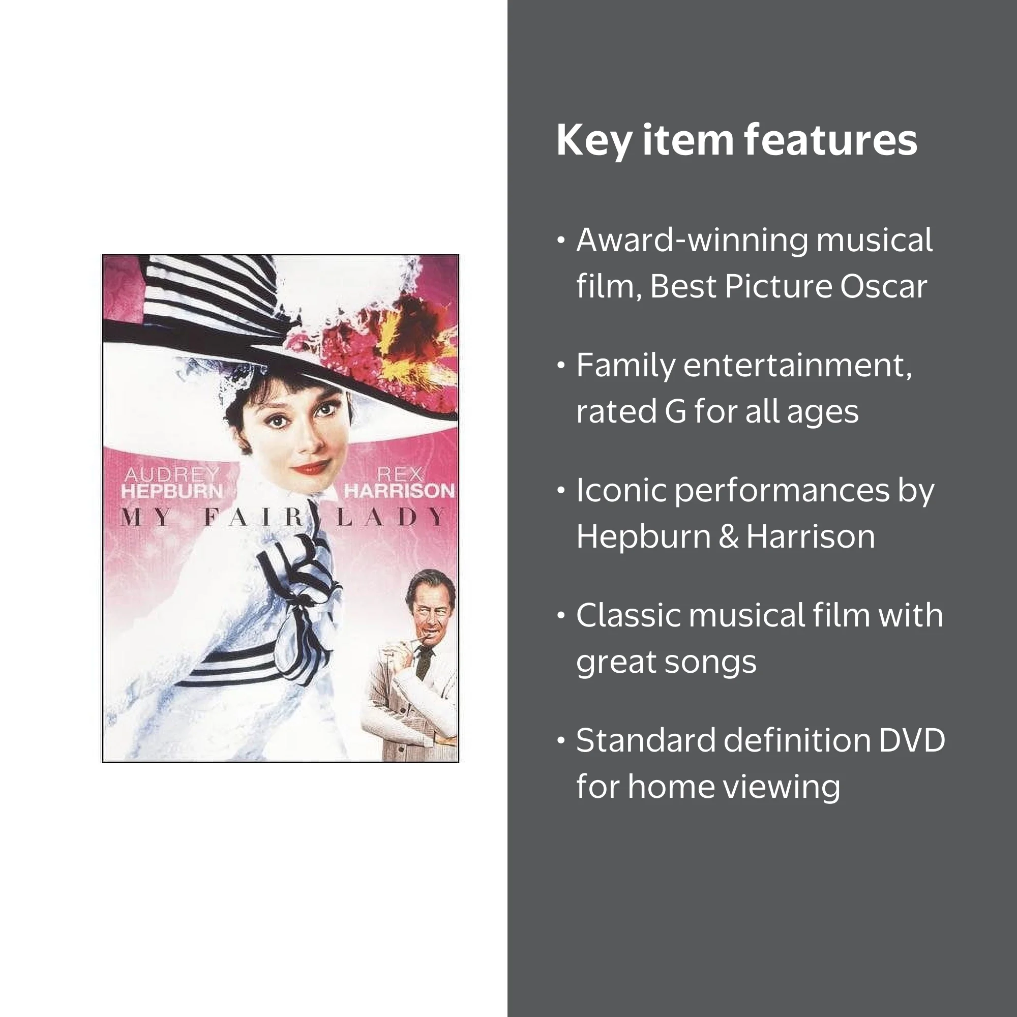 Paramount's My Fair Lady (DVD) - Classic Julie Andrews Movie