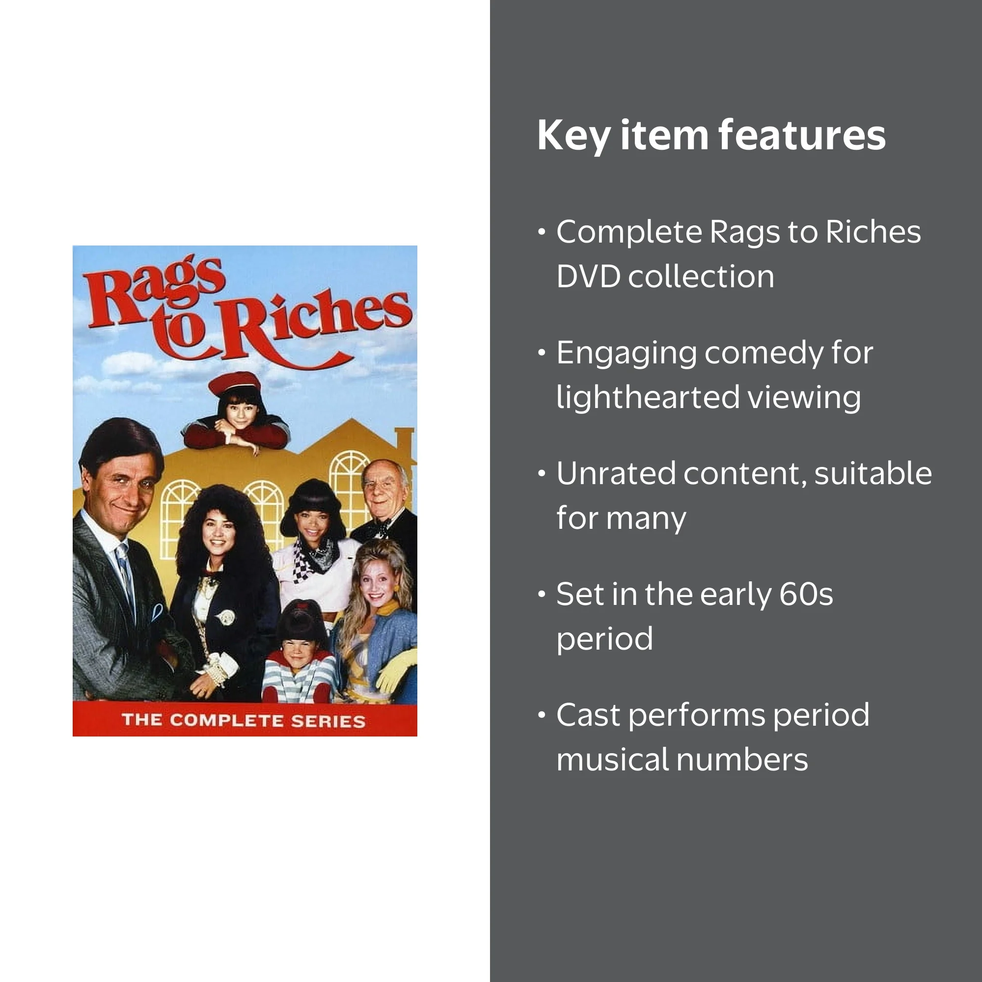 Rags to Riches: The Complete Series (DVD), Image Entertainment