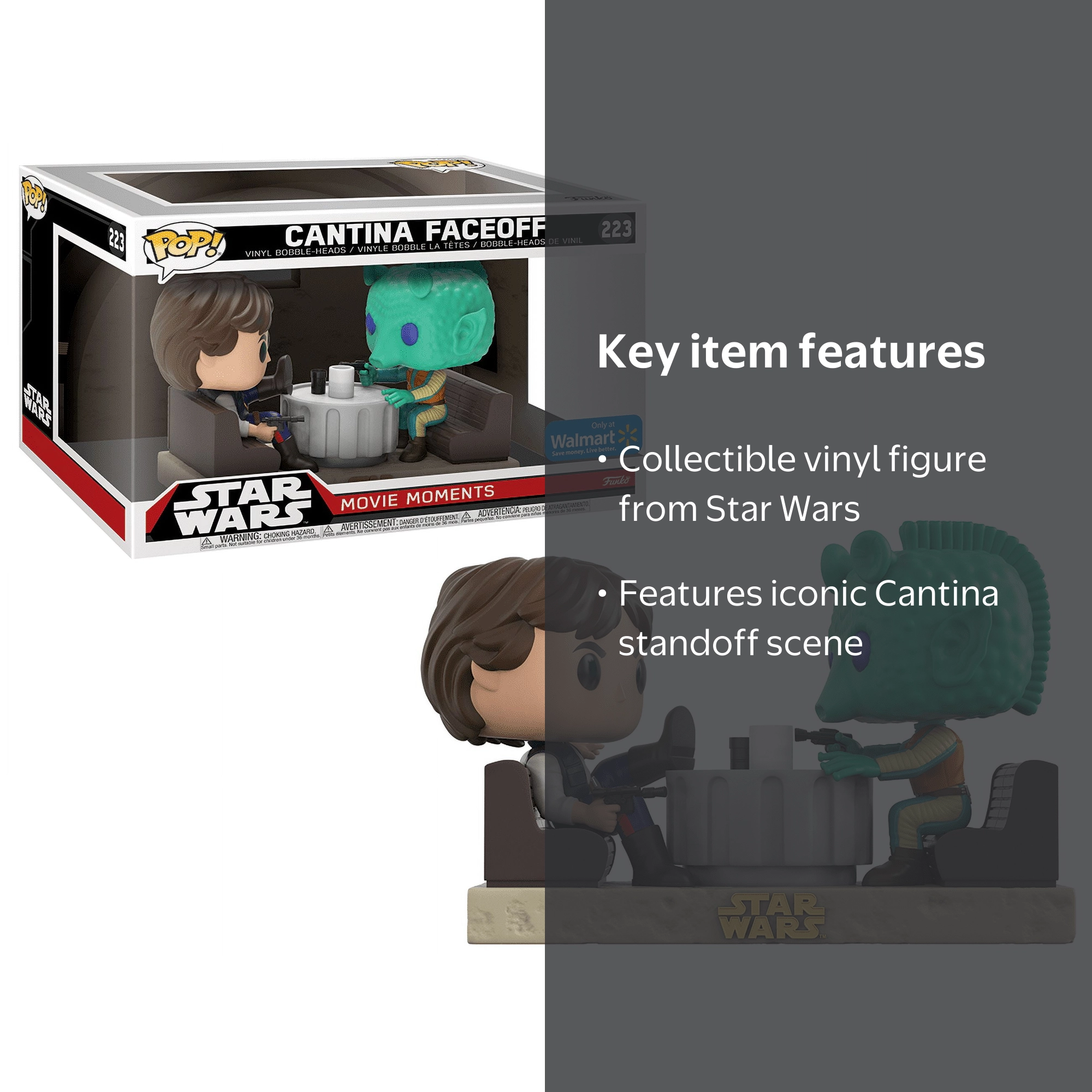 Funko POP! Star Wars: Movie Moments - Han Solo and Greedo Cantina