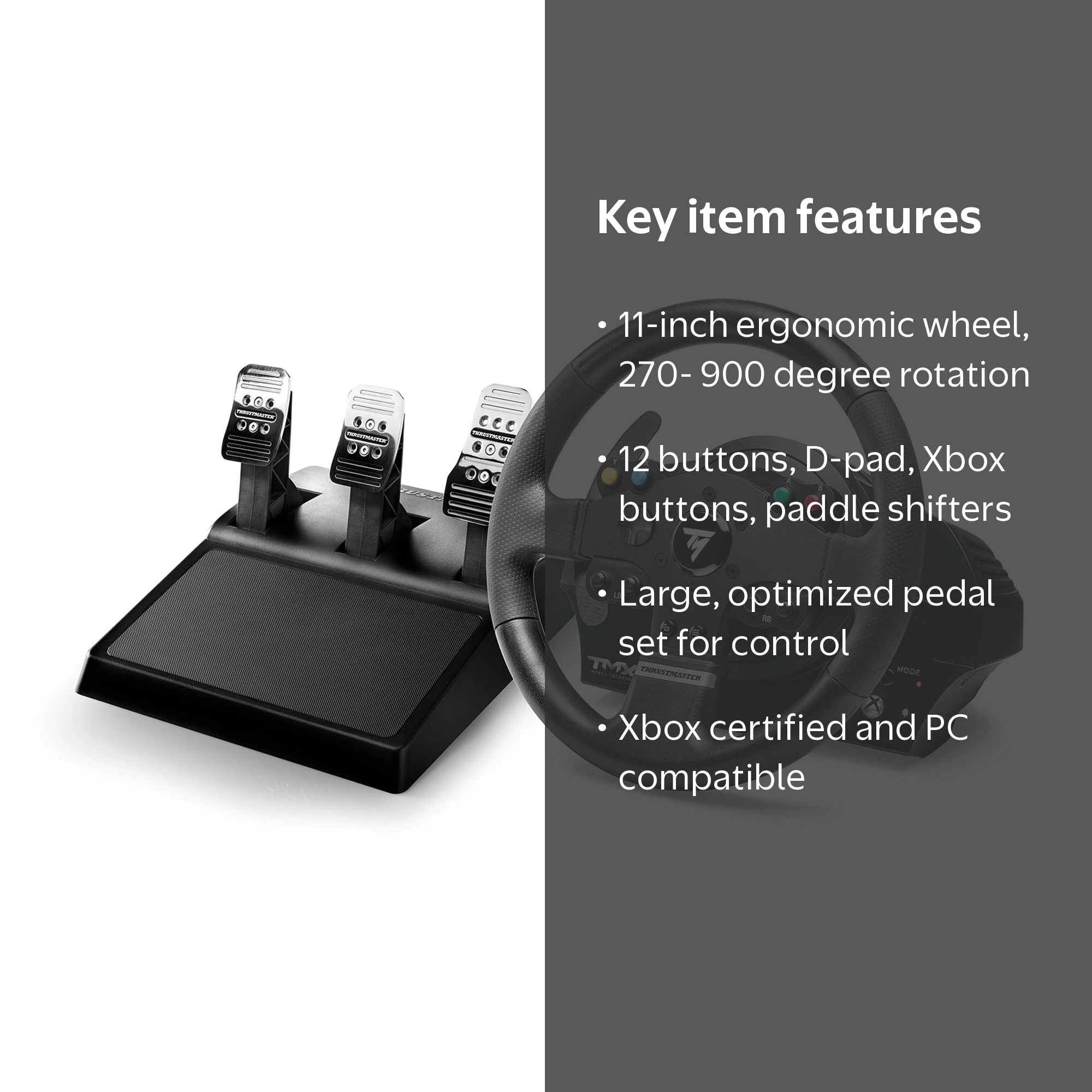 Thrustmaster Xbox One TMX Pro The Force Feedback Racing Wheel