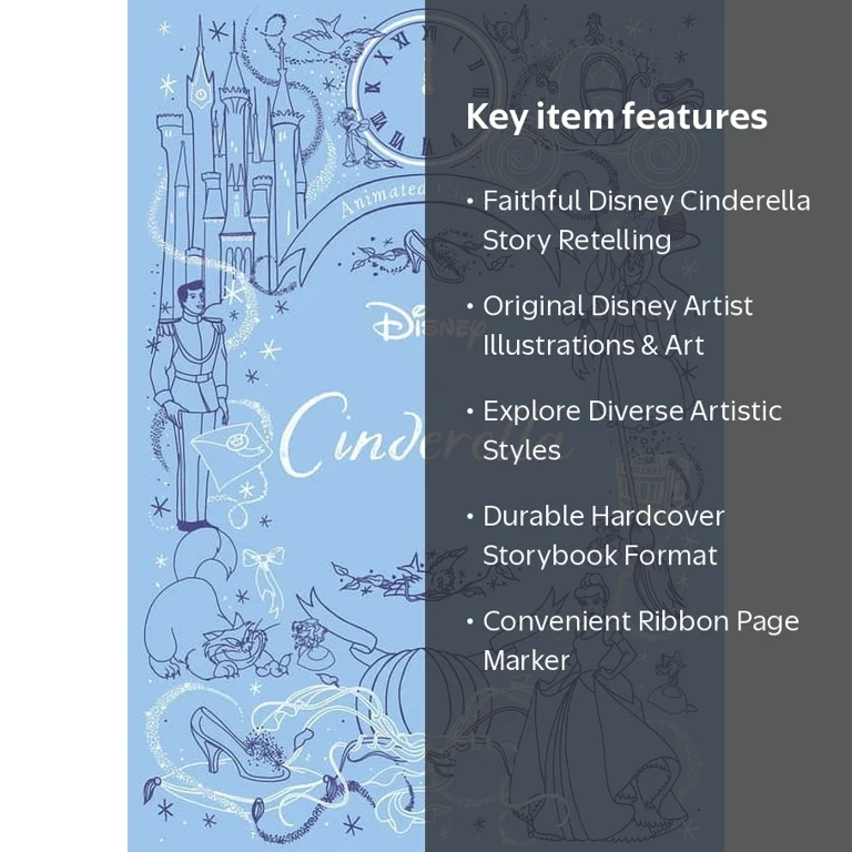 Studio Fun International, Hardcover Book, Cinderella + more